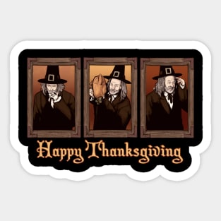 Strong Hand Thanksgiving Sticker